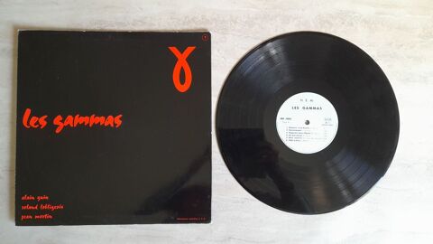 LES GAMMAS, 1965 ROCK vinyle 33 tours 5 ragny (95)