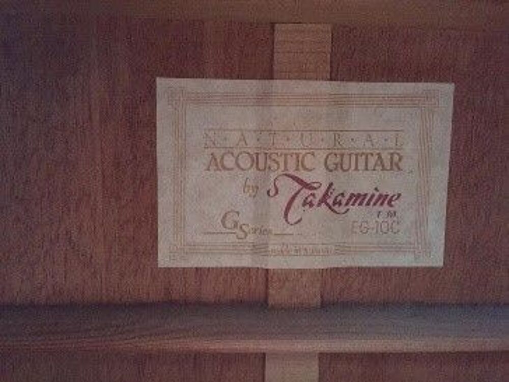 Guitare Acoustique Takamine G-Series EG-10C Instruments de musique