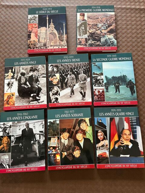 8 livres encyclop�die  . 50 Saint-Mathieu-de-Tr�viers (34)