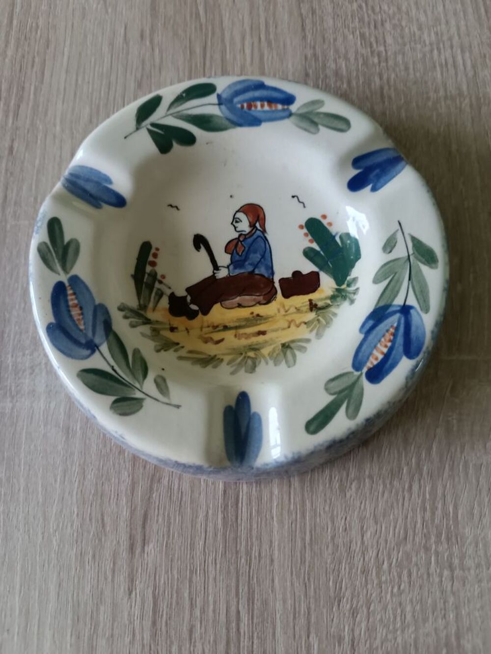 cendrier vintage Maroquinerie