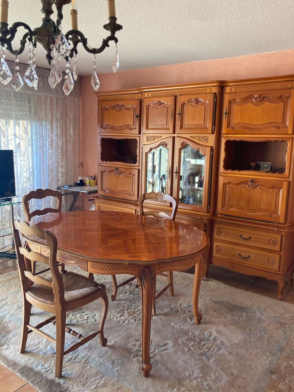 Salle &agrave; manger en merisier Meubles