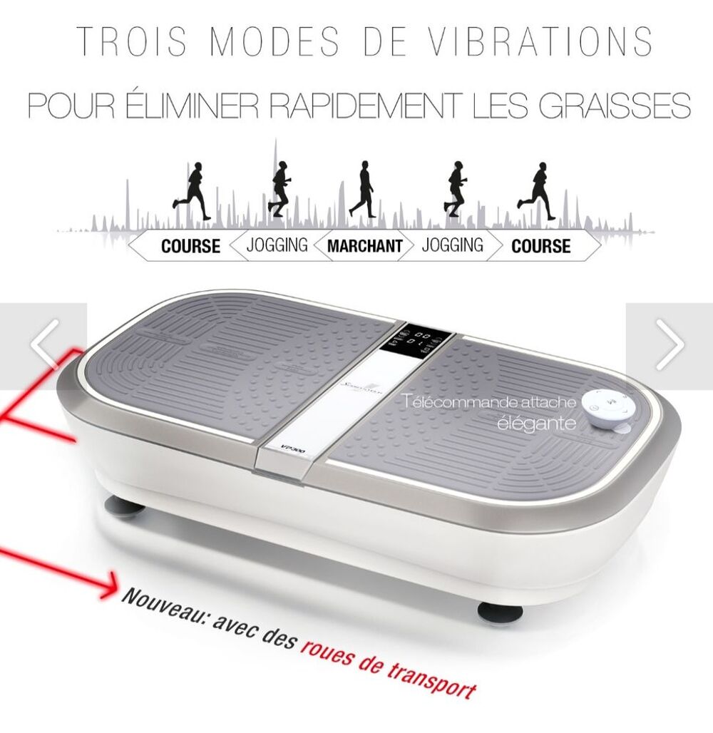 Plate-forme vibrante sportstech VP300 Sports