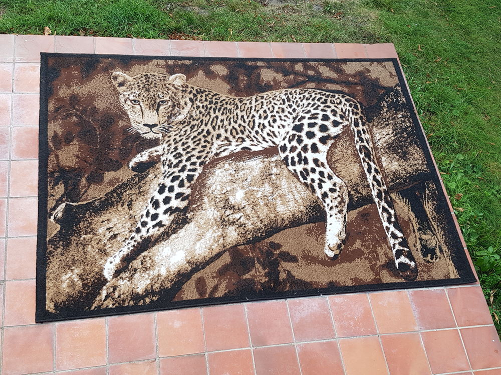 Tapis motif animalier Décoration