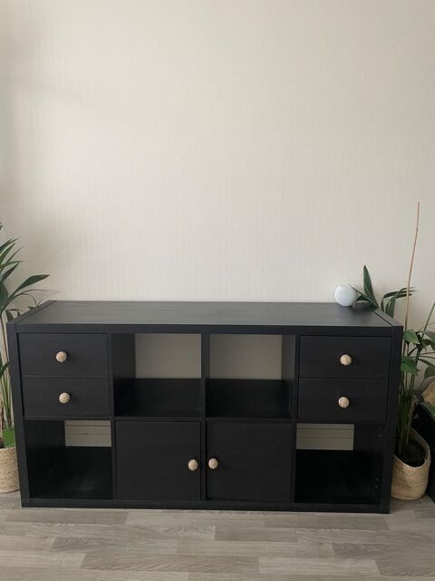 Meuble noir 70 Saint-Maur-des-Fosss (94)