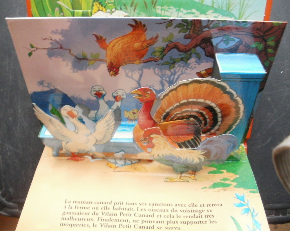 Livre 3D : Le Vilain Petit Canard Livres et BD