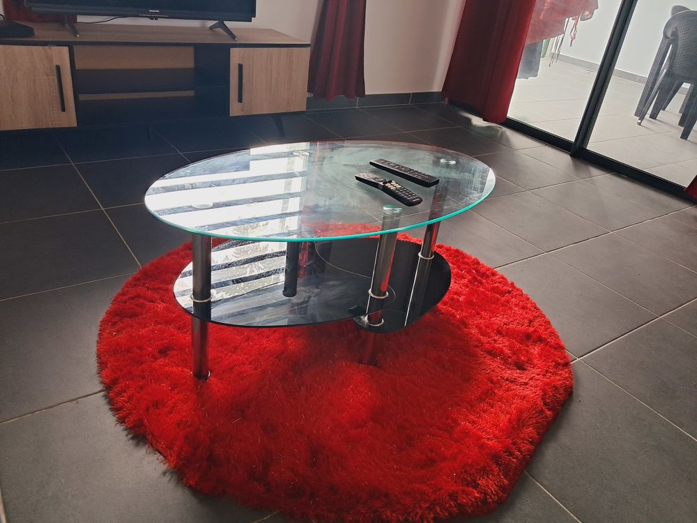 Table basse en verre achet&eacute;e en 2024 Meubles
