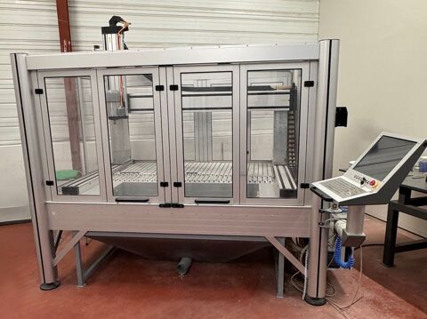 Centre d'usinage fraiseuse CNC 4 axes ISEL Sonderanlage 24000 Carros (06)