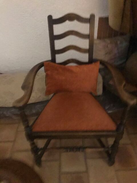 Petit fauteuil rustique 90 Cabestany (66)