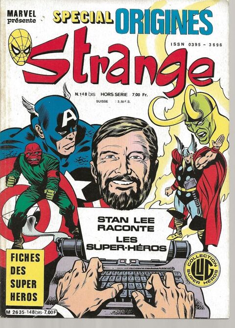COMICS - SPECIAL ORIGINES STRANGE N° 148 bis - LUG Gigean (34)