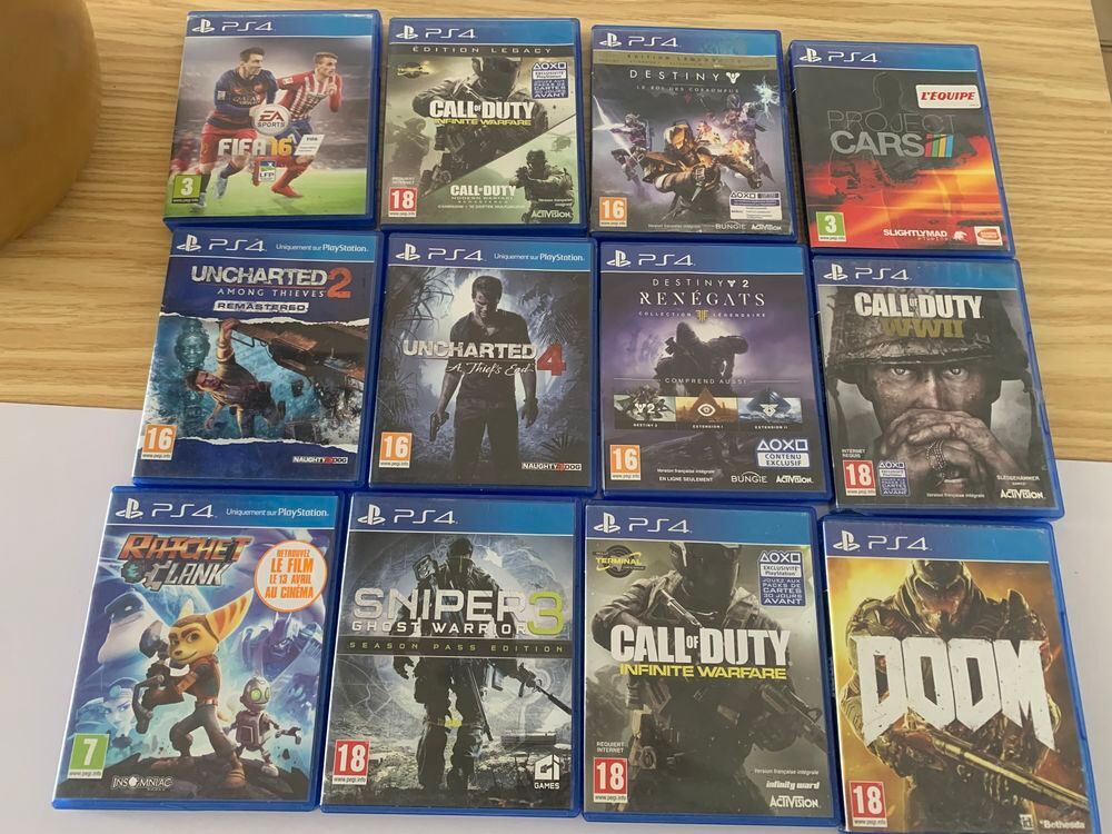 Jeux ps4 Consoles et jeux vidéos