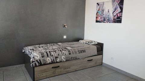 Lit Design 90x190 Enfant/Ado avec son Sommier & Matelas 180 Maureilhan (34)