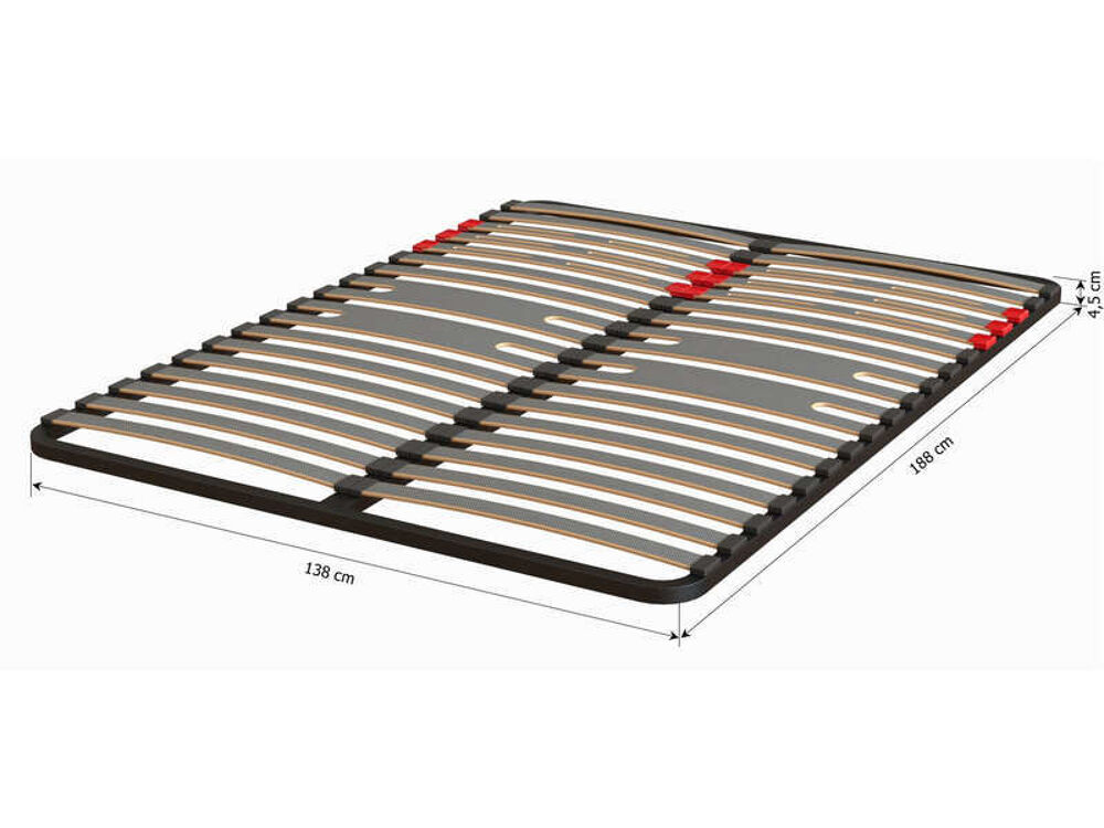matelas + sommier &agrave; lattes 140x190 NEUFS Meubles