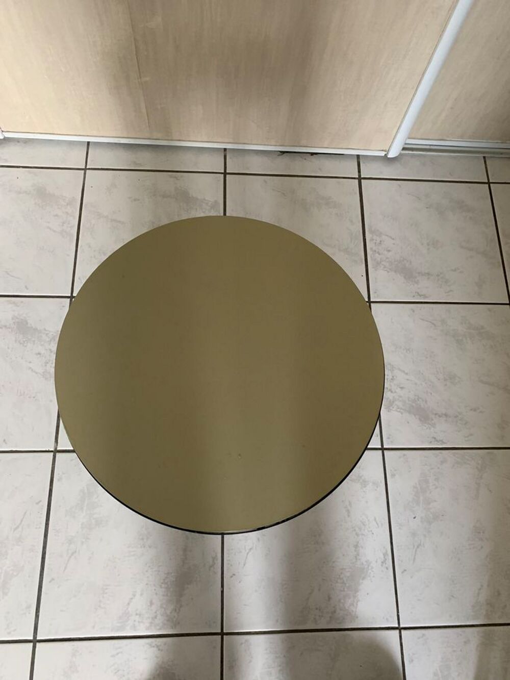 2 Tables Gigognes rondes bois fer Meubles