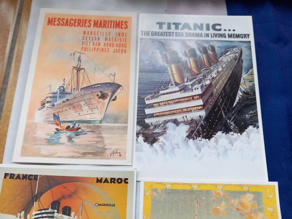 cartes postales anciennes navires 