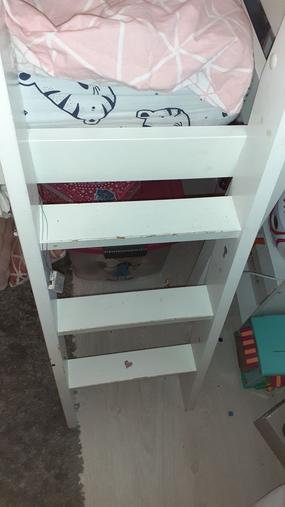 Lit enfant mezzanine mi hauteur Meubles