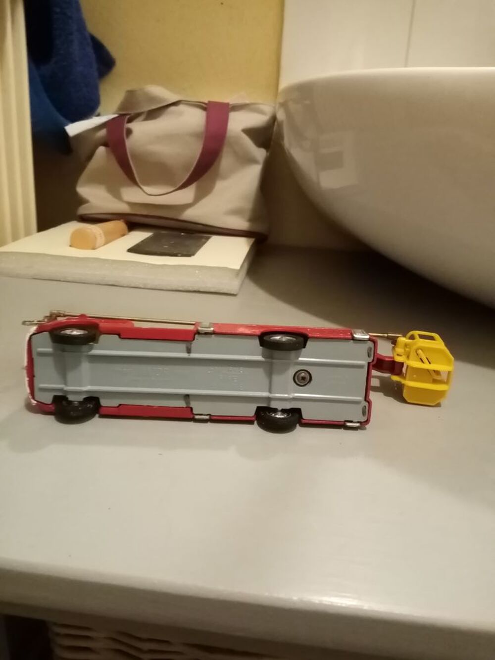 camion de pompiers snorkel corgi toys major made in britain 