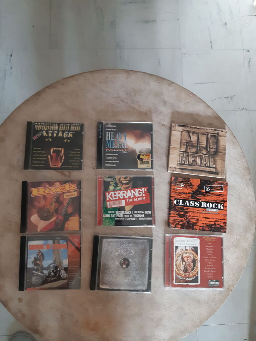 Cd M&eacute;tal compil' CD et vinyles