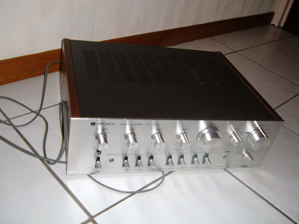 woodcase et inox vintage seventees' (USA &amp; JAPAN made) Audio et hifi