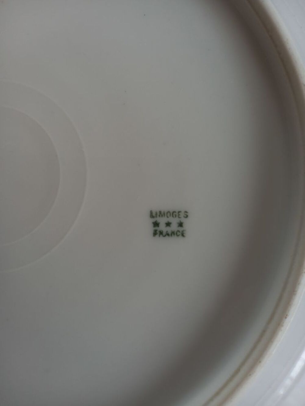 service de table porcelaine de Limoges &agrave; fleurs 62 pi&egrave;ces Cuisine