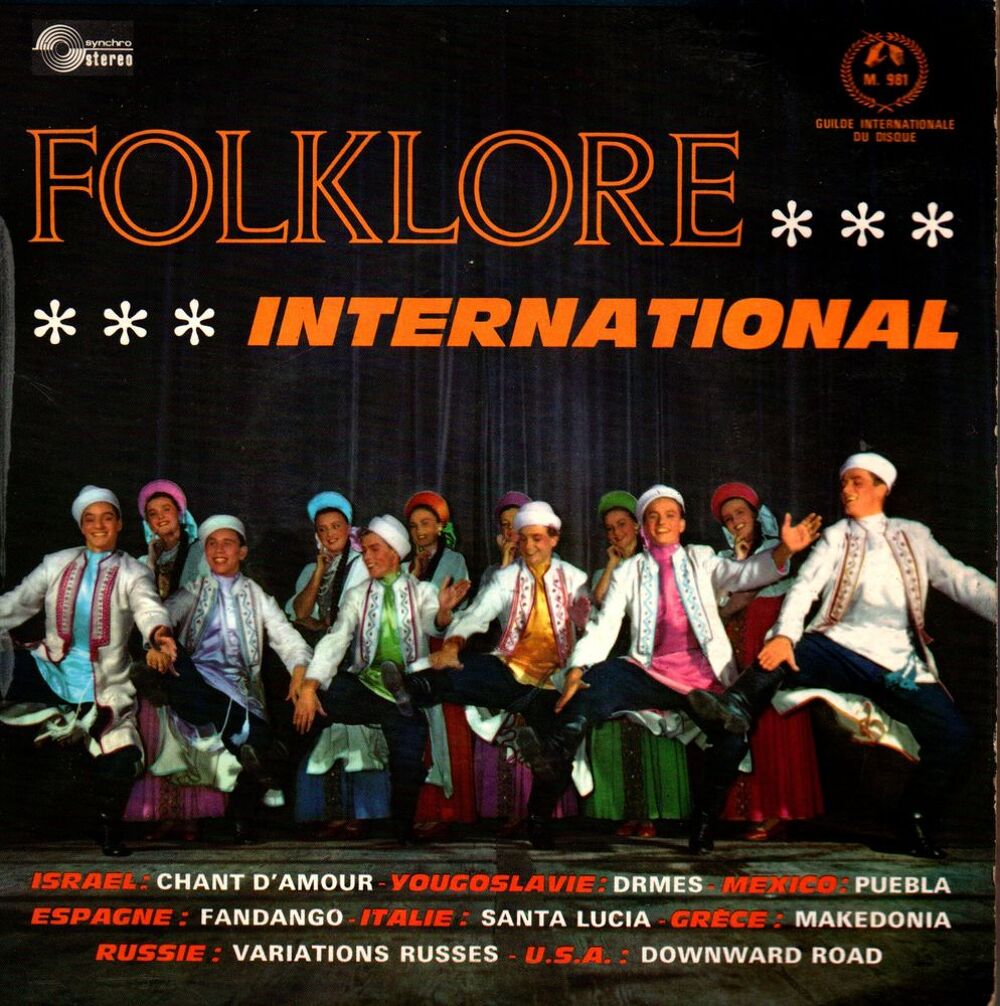 vinyl 45 tours - FOLKLORE international voir titres en photo CD et vinyles