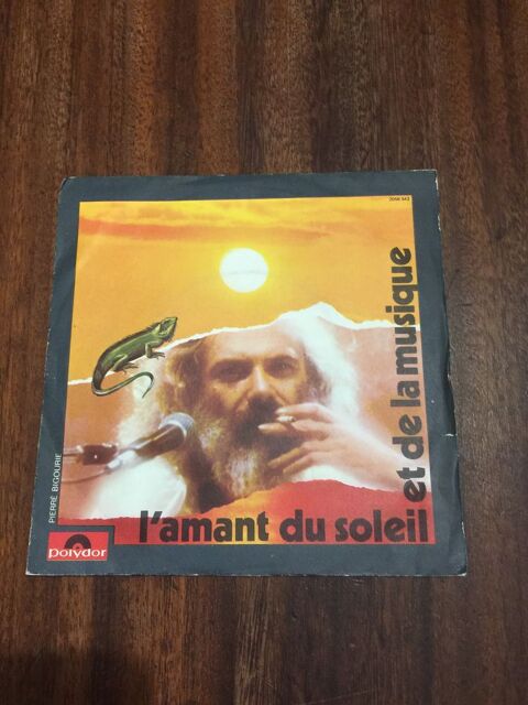 Vinyle 45 tours George Moustaki �� L? amant du soleil et de la musique �� 4 Saleilles (66)