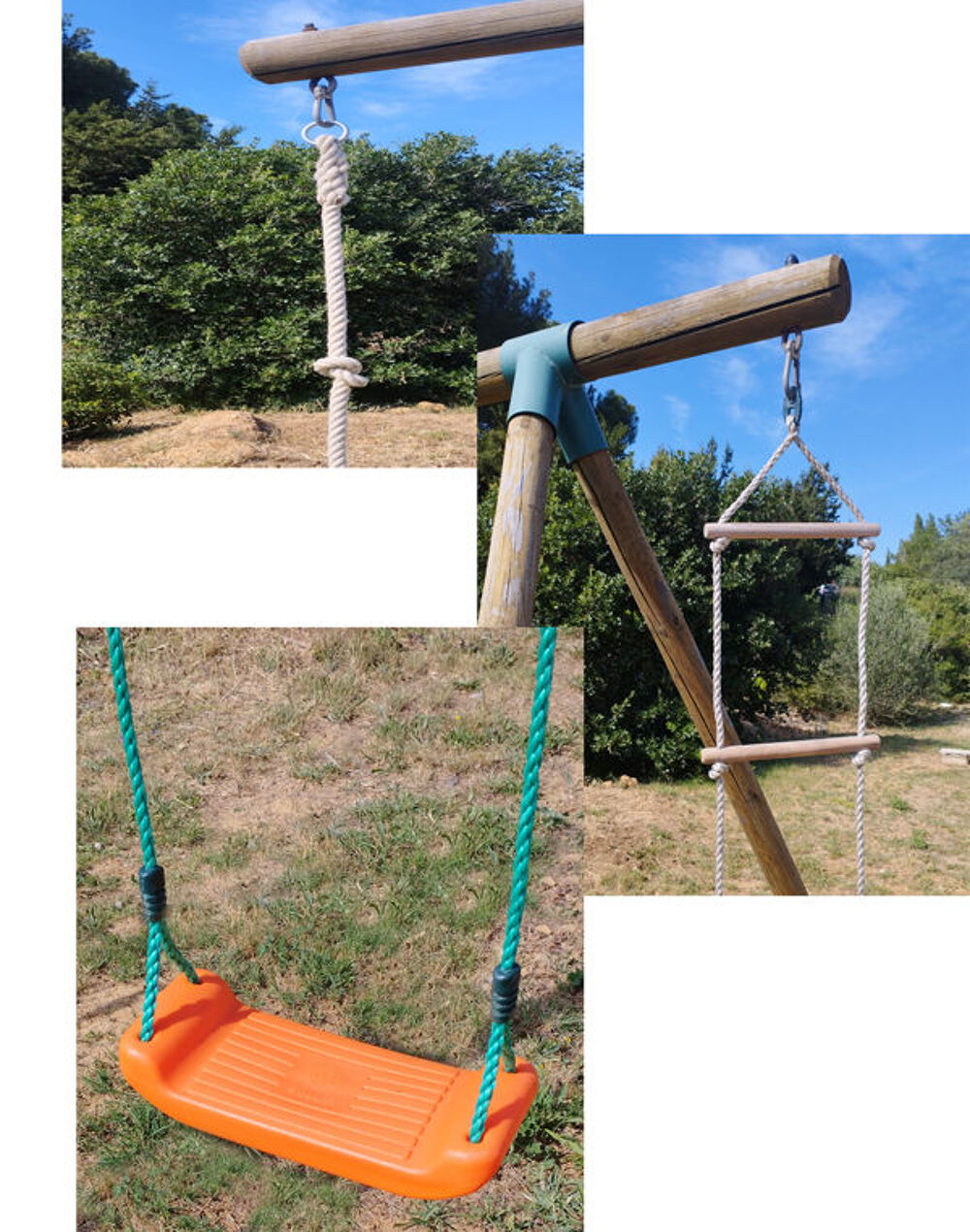 Balan&ccedil;oire avec portique bois "SOULET" Jeux / jouets