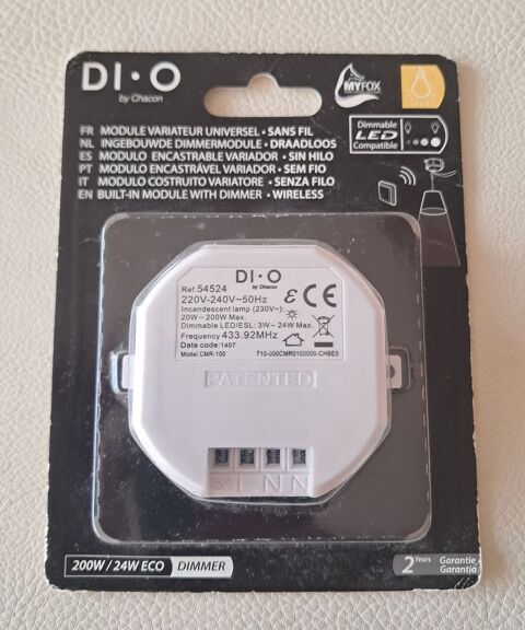module variateur universel sans fil r�f 54524 D.IO by chacon 12 Carnon Plage (34)