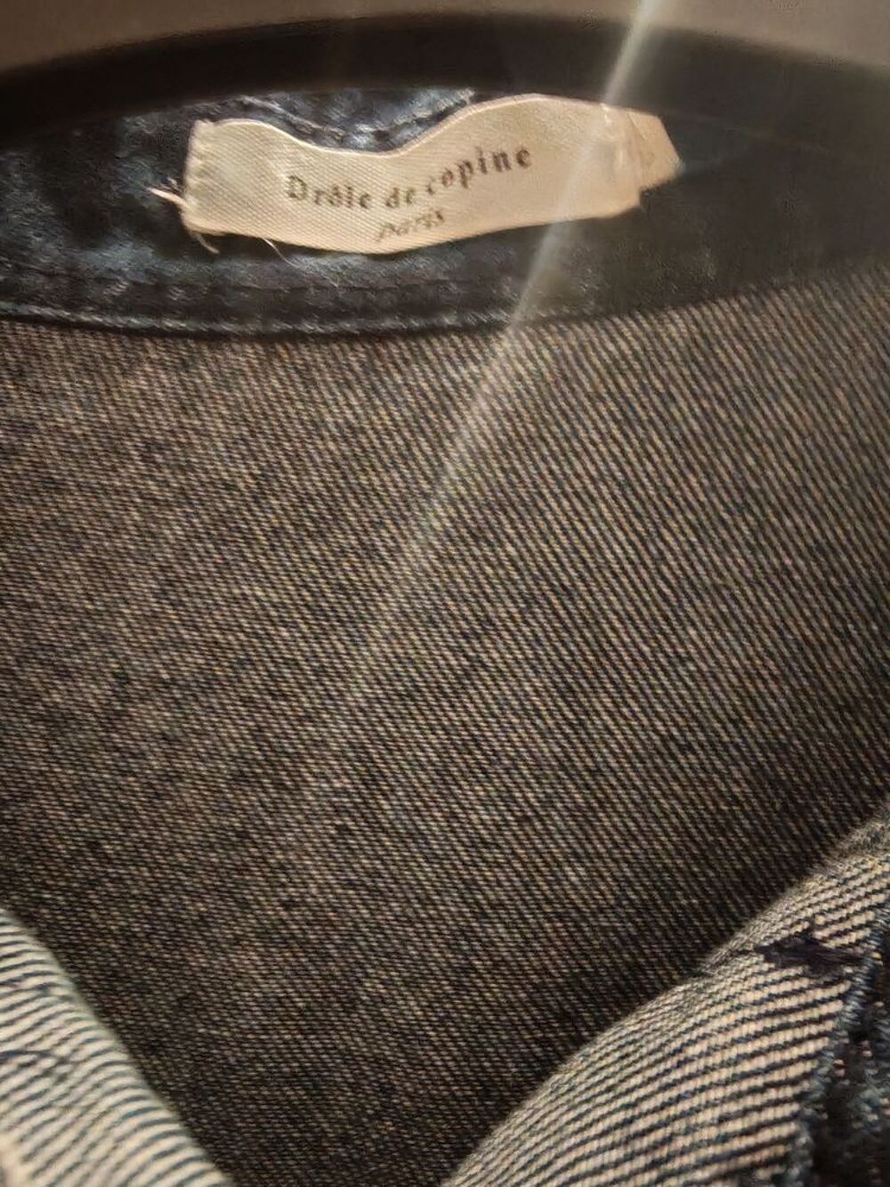 Chemise en jean boheme femme marque Dr&ocirc;le de copine Vêtements