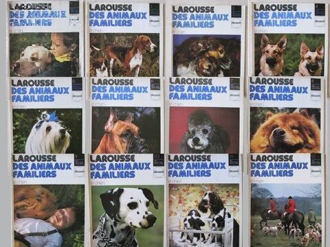 Larousse des animaux familiers n°1 à n°19 10 Béthencourt-sur-Mer (80)