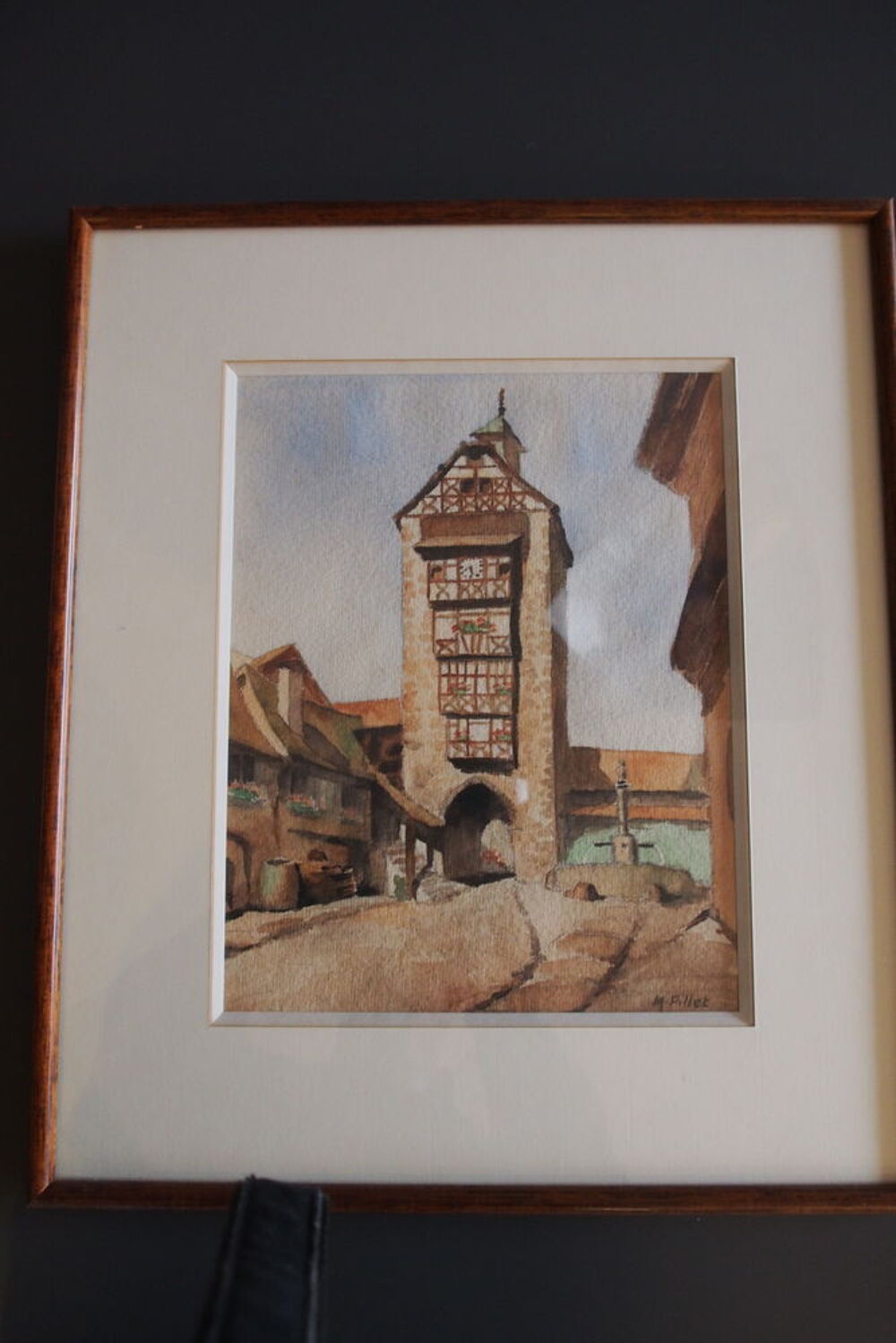 ALSACE RIQUEWIHR La tour des voleurs Décoration