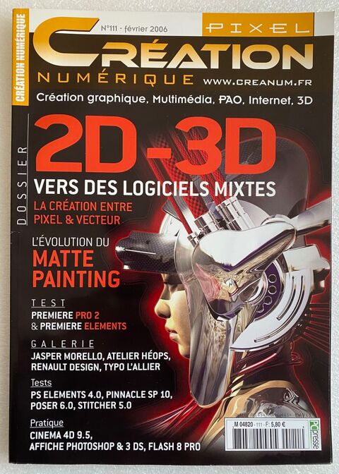 CREATION NUMERIQUE N�111 FEVRIER 2006 6 Jou�-l�s-Tours (37)