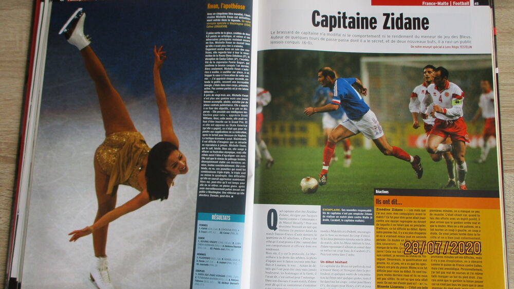 Livre "l'Equipe" Ann&eacute;e 2003. 