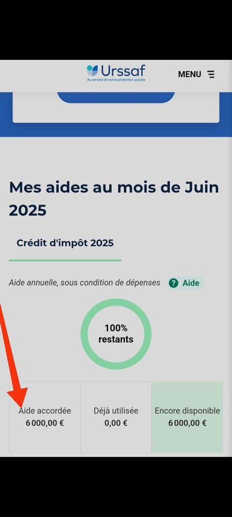 Crédit d'impôt de 6 000  à proposer 0 42100 Saint-etienne