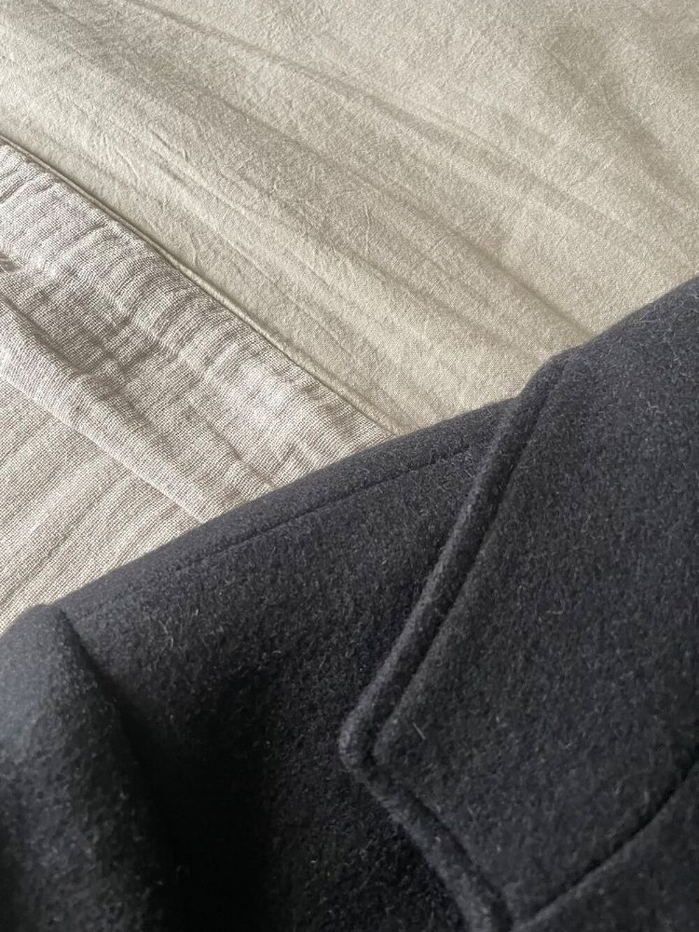 Manteau noir S Zara Vêtements