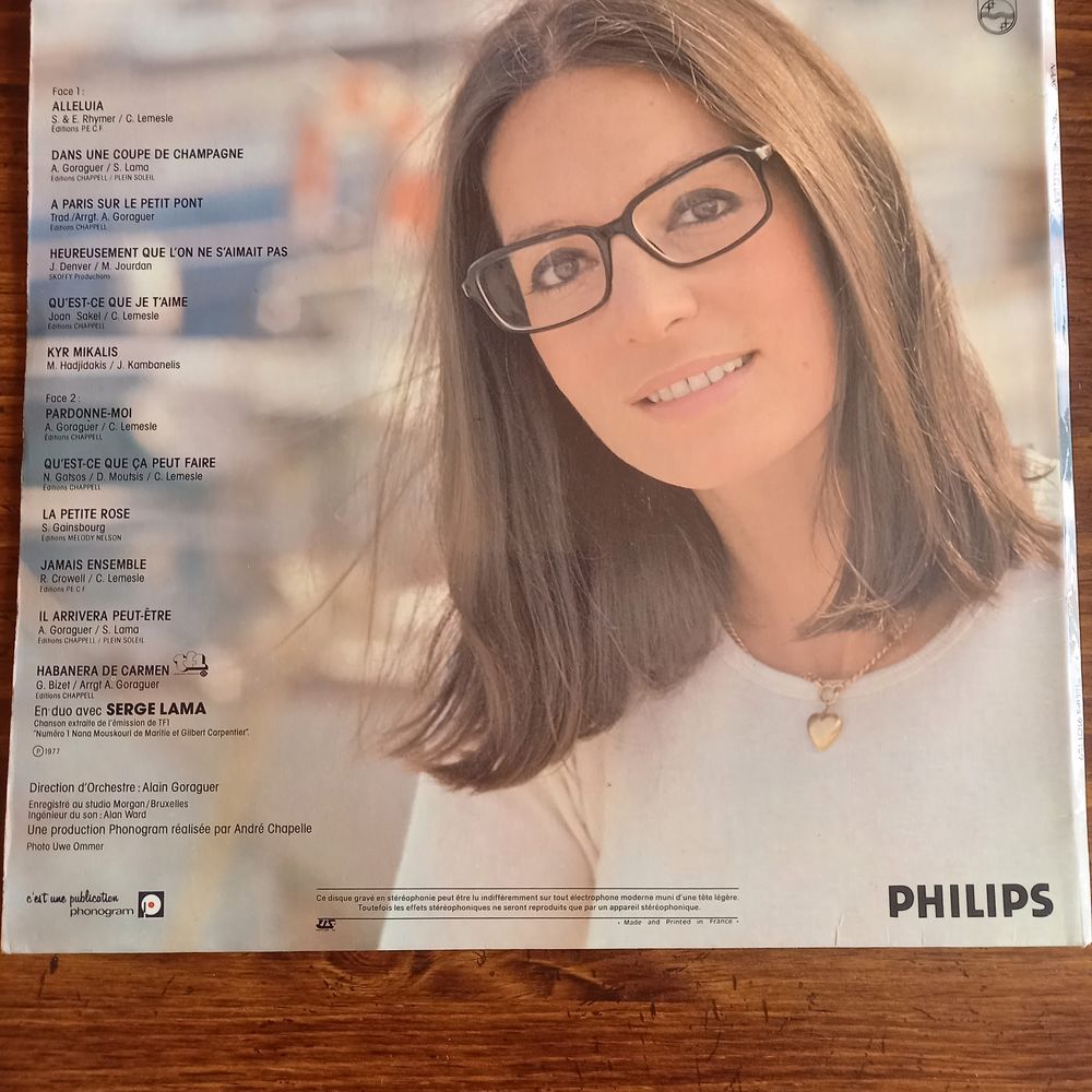 Disque 33 tours NANA MOUSKOURI CD et vinyles