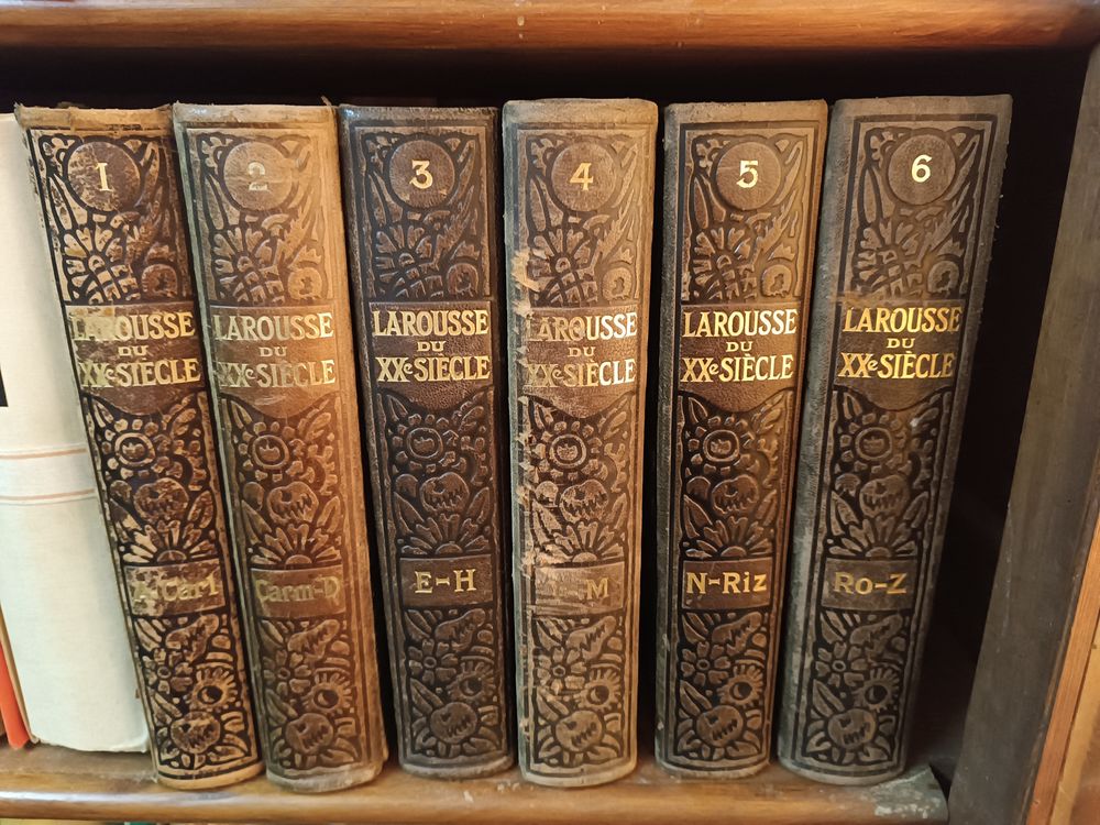 Larousse du 20&eacute;me si&eacute;cle en 6 volumes 