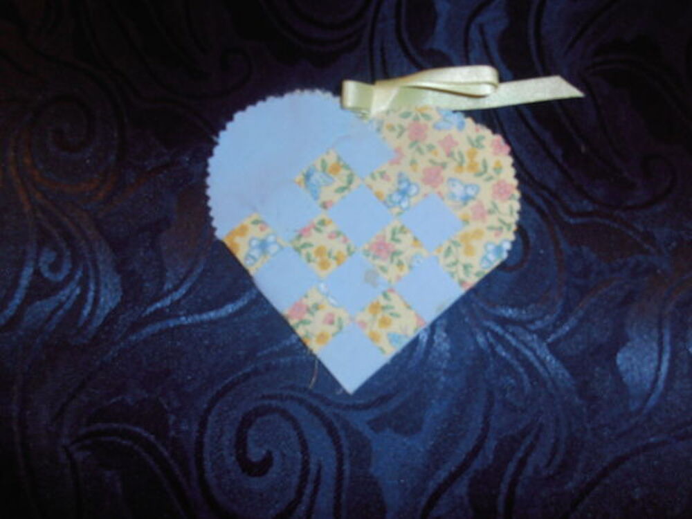 4 sachets coeurs (79) Décoration