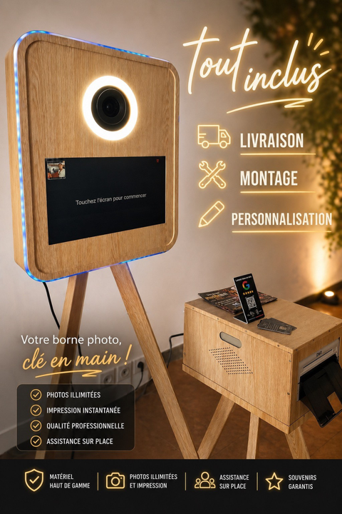 PHOTOBOOTH WOODY &Agrave; PERPIGNAN & DANS LE 66 190 66000 Perpignan
