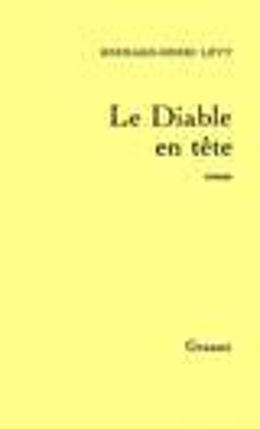 Le diable en tete Livres et BD