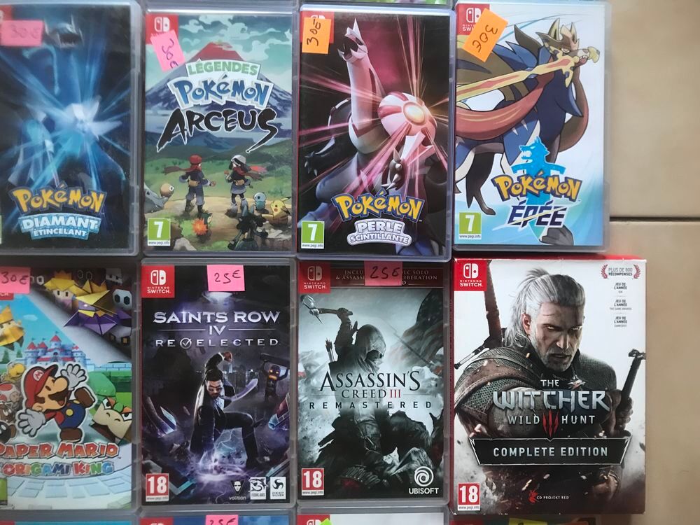 jeux switch a la &eacute;change contre rpg switch uniquement Consoles et jeux vidéos