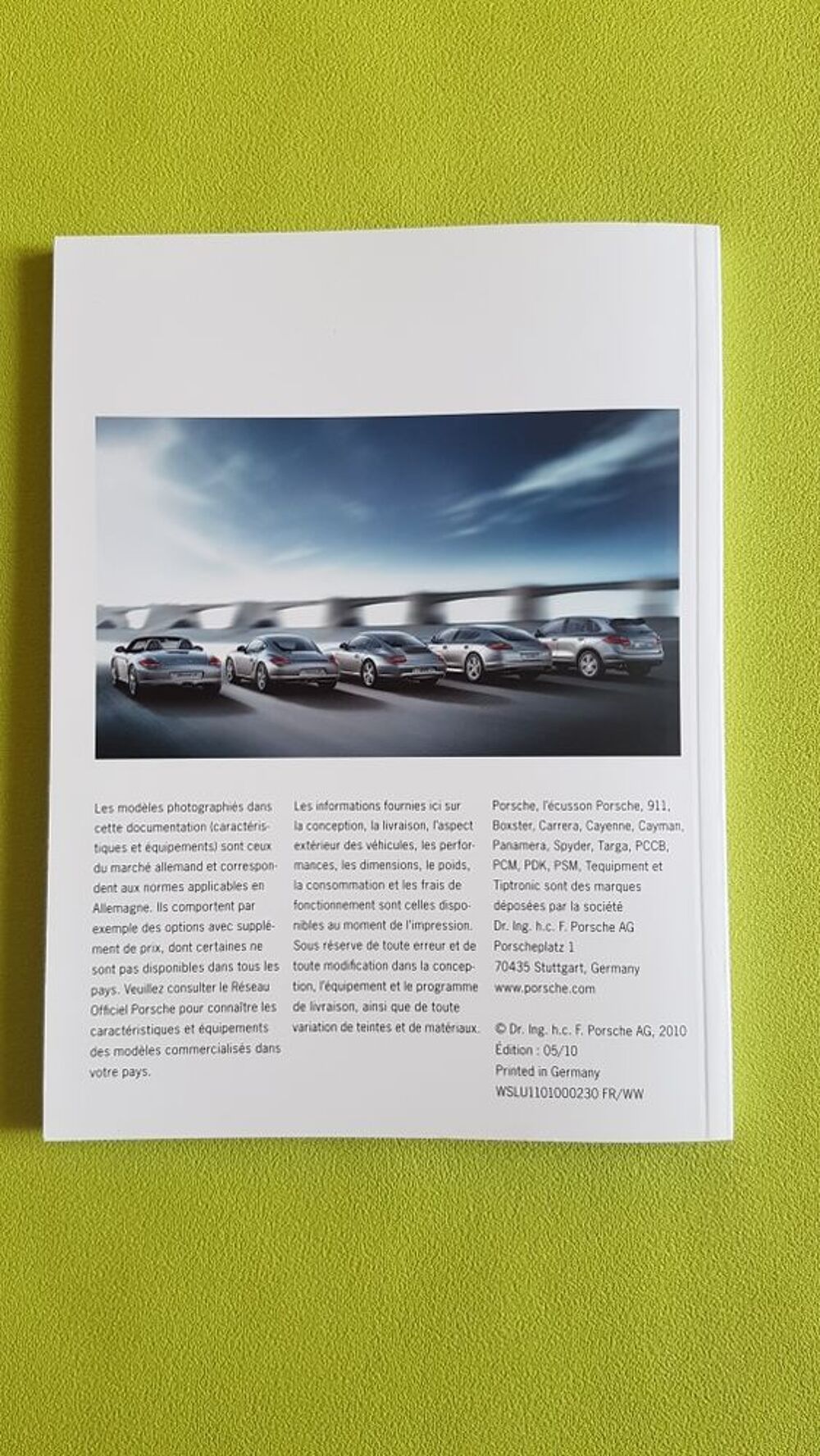 LA SOLUTION PORSCHE 