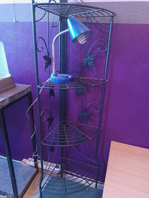 �tag�re d'angle Fer forg� 20 Ch�bons (38)