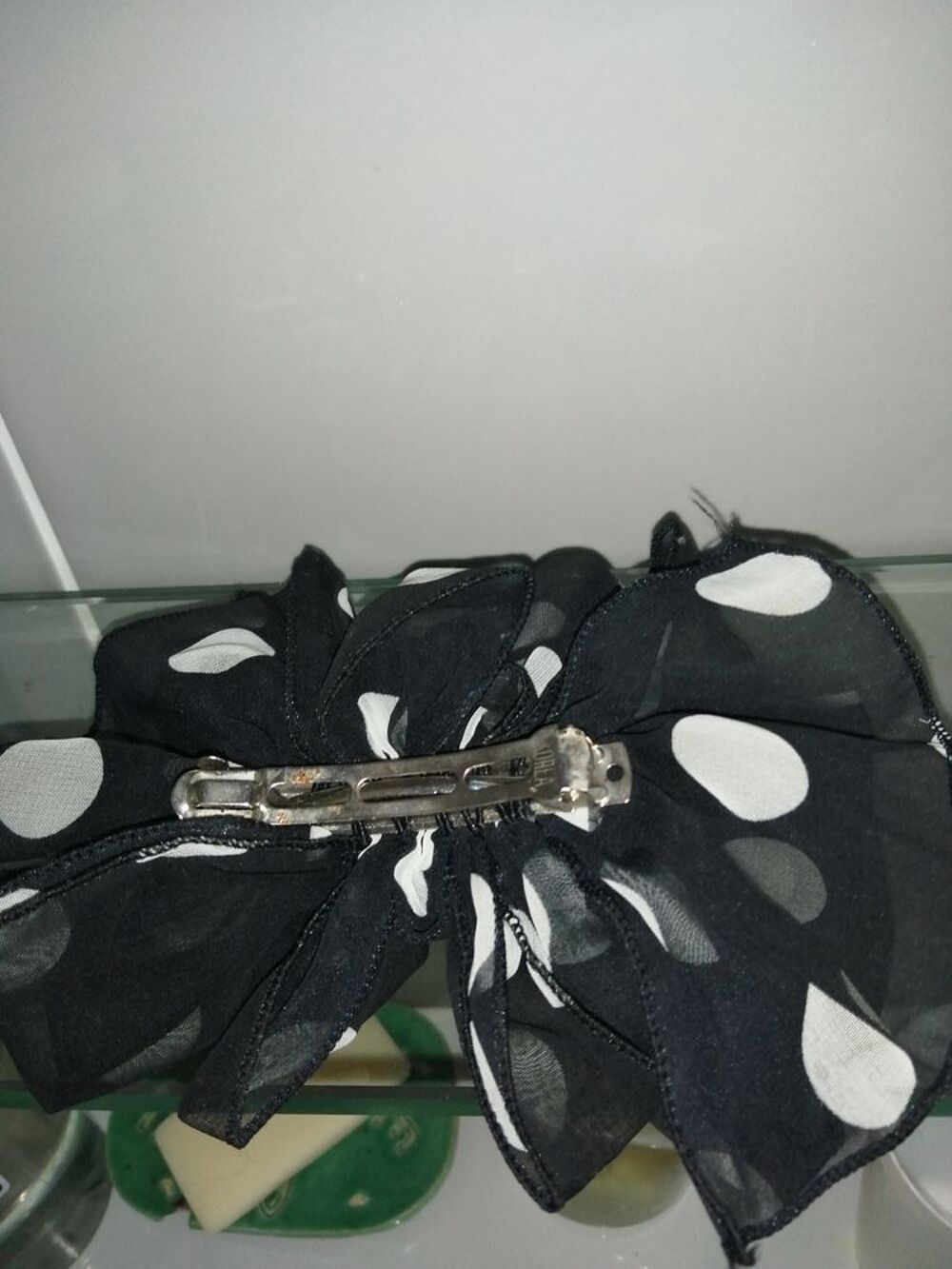 barrette avec noeuf en voile Bijoux et montres
