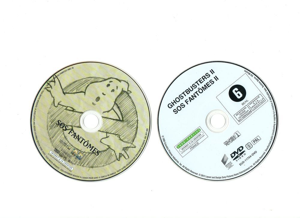 DVD SOS Fant&ocirc;mes 1 &amp; 2 DVD et blu-ray
