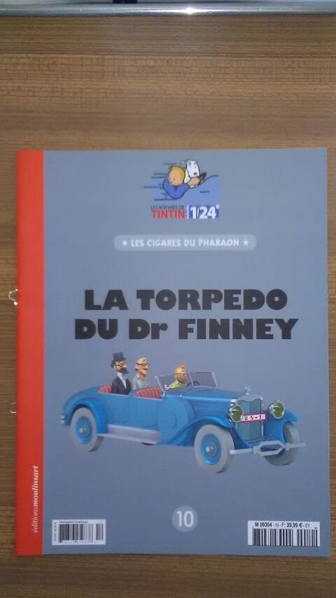 VOITURE DE TINTIN LA N�10        LA TORPEDO DU DR FINNEY     60 Dolus-d'Ol�ron (17)