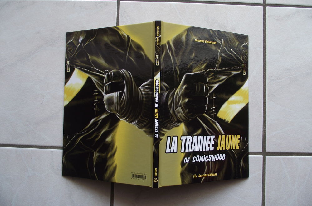 BD : la train&eacute;e jaune de comicswood (Lisandru Ristorcelli) Livres et BD