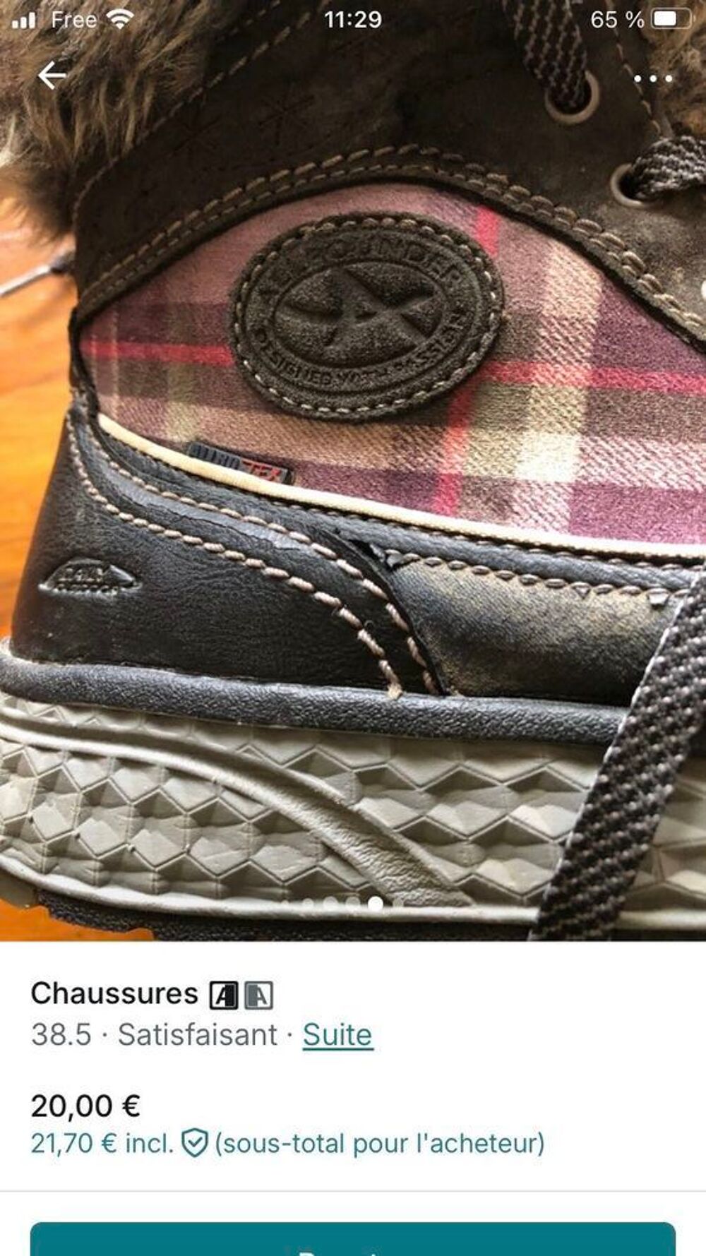 chaussures de randonn&eacute;e Sports