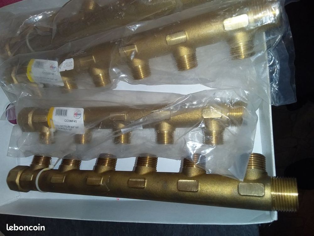 Collecteur Classique 3/4"- 1/2" Entraxe 50mm-&Oslash; corps Bricolage