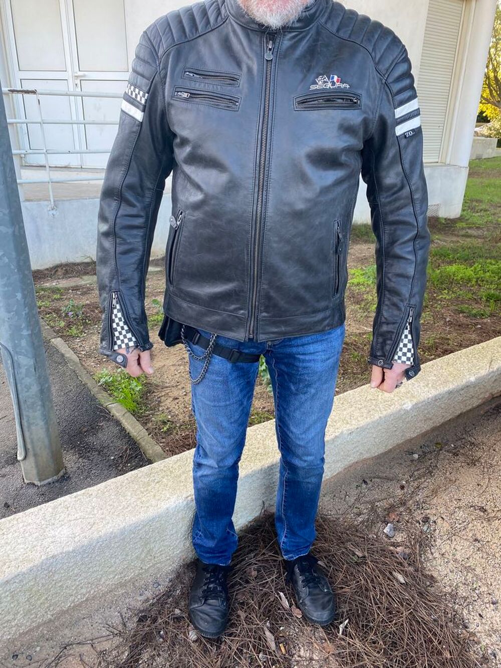 Blouson moto Vêtements