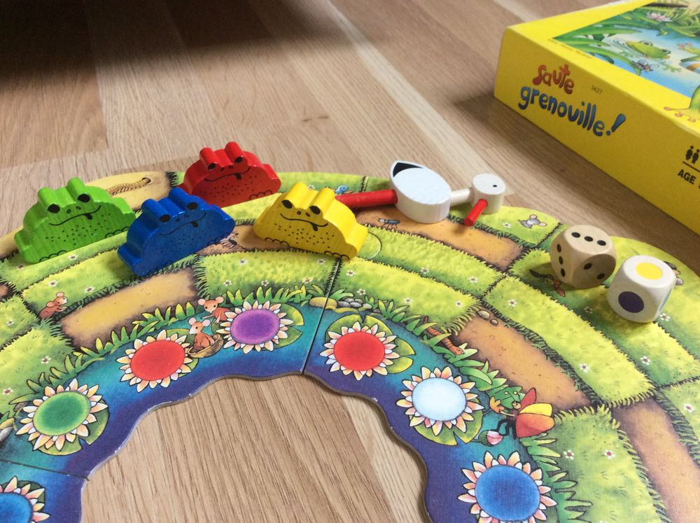 Jeu de saute grenouille des 2ans Jeux / jouets